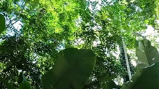 Curvy Girl in Yellow Swimwear Underwater Pool POV Sex Cum on Bubble Butt End