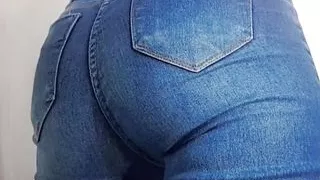 Naughty girl goes to class like this...