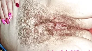 He plays with my pussy and ass