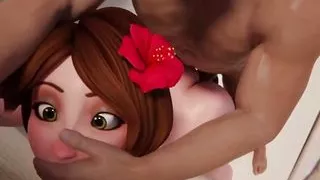 My Step Aunt Allowed Me to Fuck Her Pussy and Ass After Blowjob