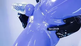 Rubber Sheath Teasing
