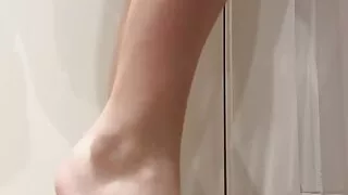 Little foot with socks