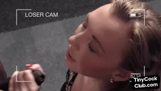 SPH Euro IR babe fucked in front voyeur with tiny cock