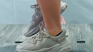 Ambers CBT Workout - Extreme Cock and Balls Trample in Trainers