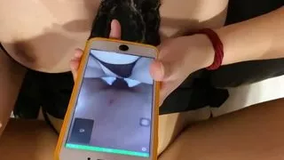 Have sex with someone else and then show the phone to your husband.