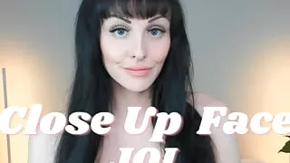 Close Up Face JOI