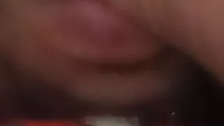 Red sofa hairy anal fuck