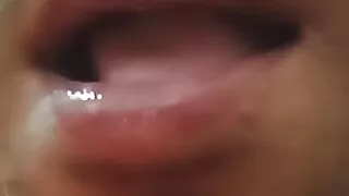 Mouth cum fast sara
