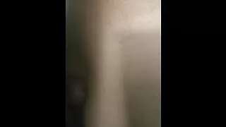 Horny wife titty fucking and handjob for husband