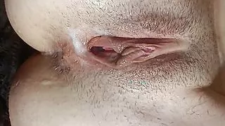 Stepbrother fucks a delicious pussy