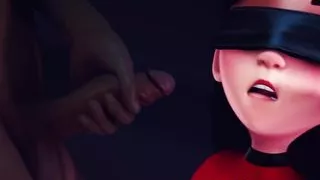 Cute Teen Enjoying Ganagbang with 4 Big Cock Inside Her Pussy