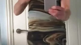 Trying on a new dress size 6