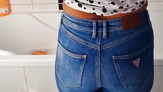 I Love Masturbate fantasizing my Stepbrother when taking a bath - I want him so much i cant stop thinking of Him