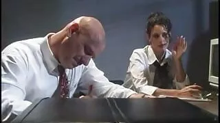 Tattooed blond slut is fucked doggystyle then stud cums on her face