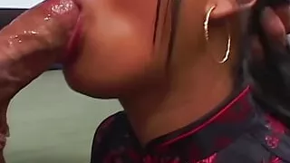 Delectable Asian Hottie Kianna Lee Indulges in Thick Rock Solid Shaft and Wants More