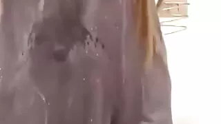 Dressed Shower Vibes with Young Mom