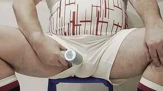 Rugby Gear - Muscle Massager Play and Cum