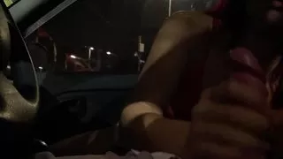 Beautiful stranger i met shopping agreed to fuck in my car at the parking lot