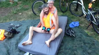 Cyclists 69 Outdoors! Single Angle Point N Shoot. Littlekiwi Brings Awesome Homemade Mature Content Everytime