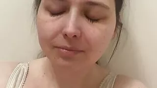 An amazing self fuck....