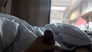 Another horny wank over milf porn