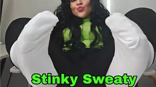 POV: Stepsister Stinky Sweaty Gym Sock Worship