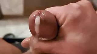 Close-Up Cum #1: Cum Dripping in Slowmotion