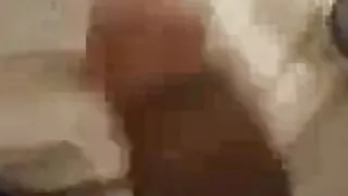 Making my Big black cock dance