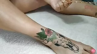 fetishist delivers semen to his mistress