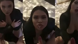 Morticia Addams finishes the job