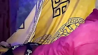 Horny slut welcomes stepdaddy home