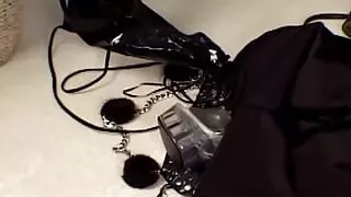 Gia Paloma and her blonde friend love leather, hardcore sex, and gaping their asses