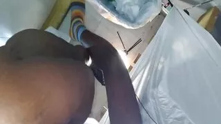 Amateur Real Thick Milf Ebony enJoi Da Pussy 05