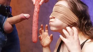 I Am Angry! My Friend Deceived Me! I Tried Sausages And Kissed His Dick! Xsanyany