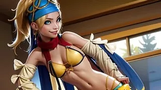 AI generated Rikku (Final Fantasy X)
