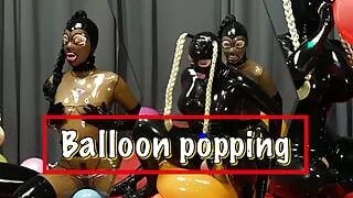 Balloon popping