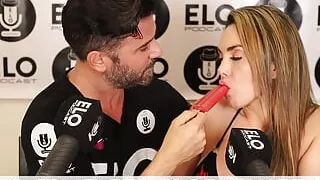 Mimi Suck The Popsicole Like A Dick