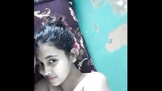 Desi Girl Enjoying in Hotel with boyfriend