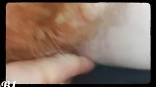 Fucking and licking neighbor redhead haired pussy