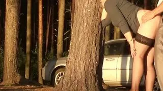 Anal Fuck Secretary in Forest - Full Video