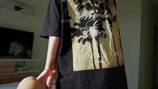 Damn. I lost and now I owe my stepbrother a wish...