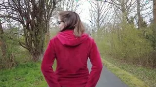 Public Facesitting with Ns Refreshment While Smoking!