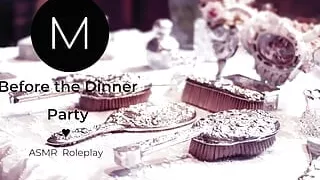 ASMR Roleplay Before the Dinner Party, Sadodere Socialite Tempts You, F4M, Mistress, Butler