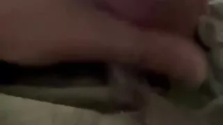 Army Soldier shoots HOT CUM shot onto some red briefs for a follower (See 3:20 for the big shot)