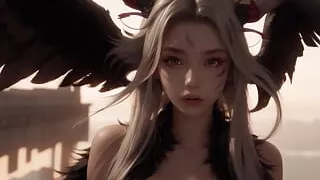 IA generated Ultimecia (Final Fantasy)