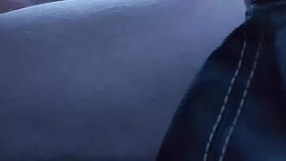 I secretly masturbate and cum in the car in public