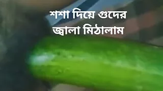 Bangladeshi sexy girl cucumber hard masturbate.
