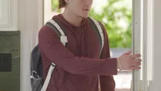 Busty stepsister River Lynn let stepbrother fuck her hairy pussy with his fat dick just to avoid dishwashing