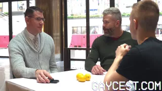 Legrand Wolf, Cain Marko And Serg Shepard - Euro Stepson Sucks Off Hung Daddy