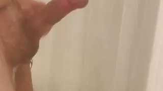 I take a shower and masturbate